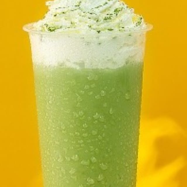 Matcha Milk Slushie 抹茶雪顶.