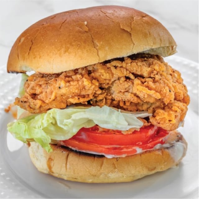 Spicy Crispy Chicken Sandwich 香辣鸡腿堡.
