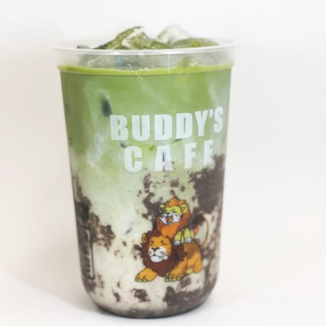 Oreo Iced Matcha Latte 奧利奧抹茶.
