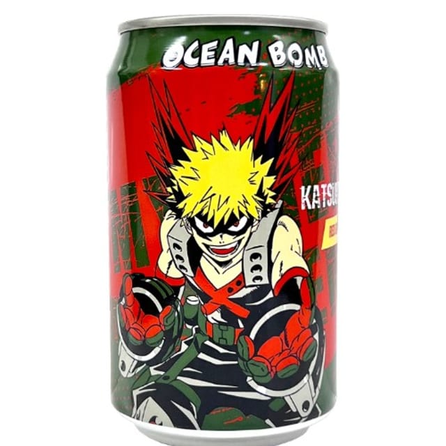 My Hero Academia Sparkling Water Red Grape 红葡萄汽泡水.