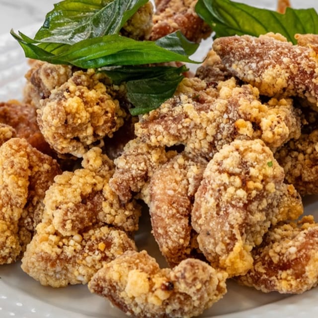 Salt Pepper Popcorn Chicken 盐酥鸡.