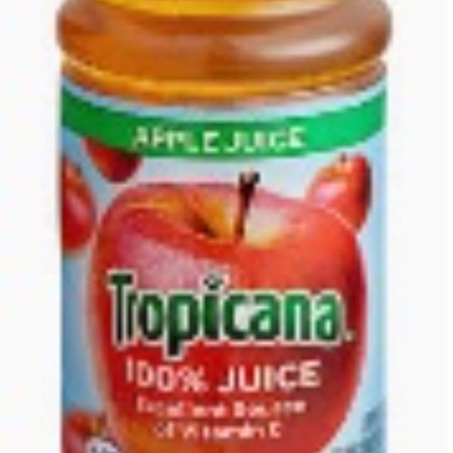 Bottled Apple Juice.